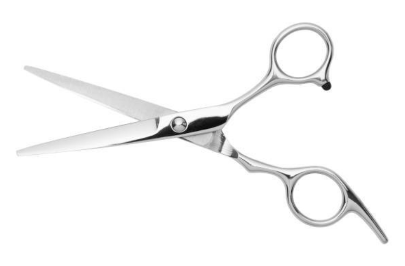 Scissor that is half open